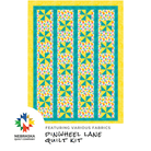 Pinwheel Lane Quilt Kit Featuring Various Fabrics - Nebraska Quilt Company - K260456