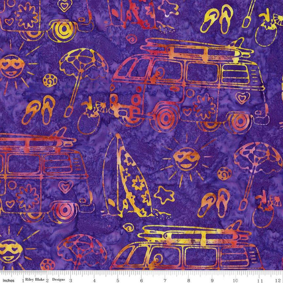 Places You'll Go Masqurade Purple - BT23223 - 187 - Riley Blake Designs - Nebraska Quilt Company - F2401690