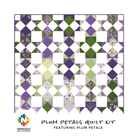 Plum Petals Quilt Kit Featuring Plum Petals - Nebraska Quilt Company - K250645