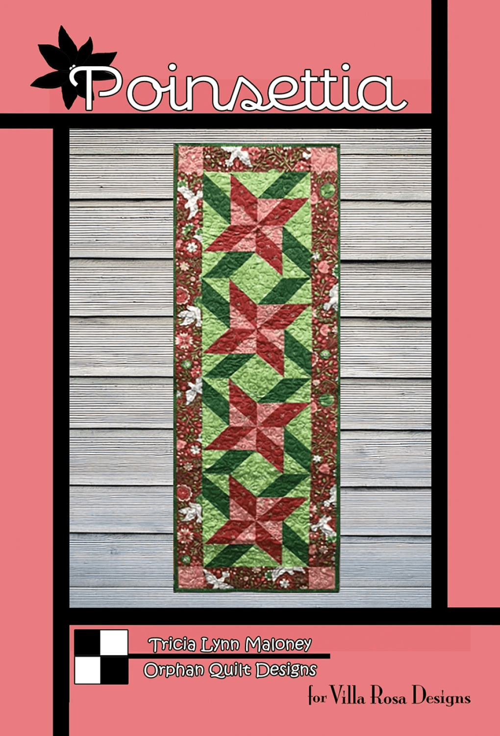Poinsettia Quilt Pattern - Nebraska Quilt Company - PUB260361