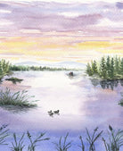 Point Of View Mist Lakeside Multi - 8173 - 50 - Studio E Fabrics - Nebraska Quilt Company - F2400975