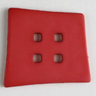 Polyamide Button Red - Nebraska Quilt Company - N15408