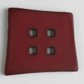 Polyamide Button Wine Red - Nebraska Quilt Company - N15407
