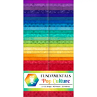 Pop Culture 2.5" Strip Pack Multi 40 Pieces - Nebraska Quilt Company - PC260441