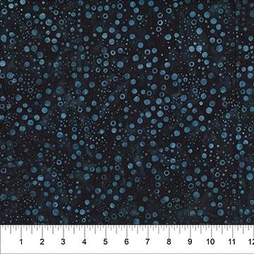 Pop Dots Deep Dive Blue - 81900 - 49 - Banyan Batiks - Nebraska Quilt Company - F250547