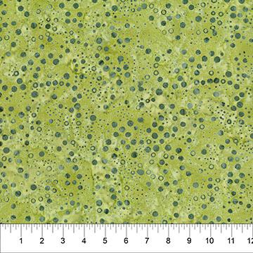 Pop Dots Pear Green - 81900 - 70 - Banyan Batiks - Nebraska Quilt Company - F250565