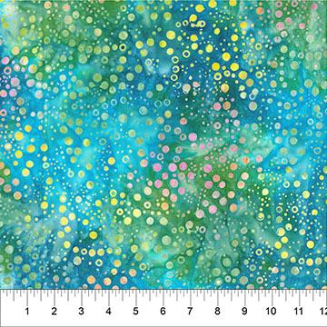 Pop Dots Pond Multi - 81900-71 - Banyan Batiks - Nebraska Quilt Company - F250552