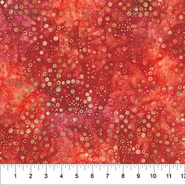 Pop Dots Red - 81900 - 24 - Banyan Batiks - Nebraska Quilt Company - F250540
