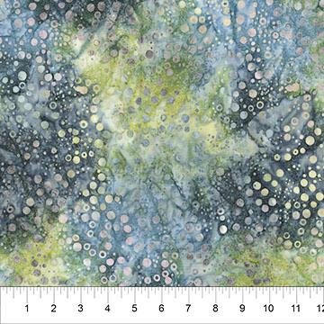 Pop Dots Underwater Multi - 81900-92 - Banyan Batiks - Nebraska Quilt Company - F250556