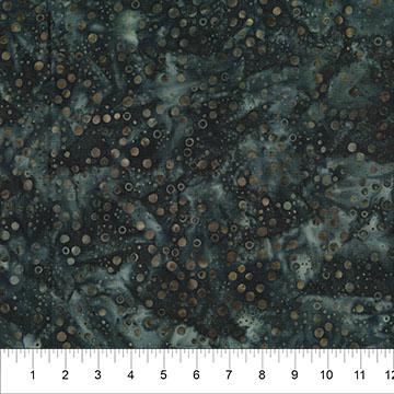 Pop Dots Warm Charcoal Black - 81900 - 94 - Banyan Batiks - Nebraska Quilt Company - F250558