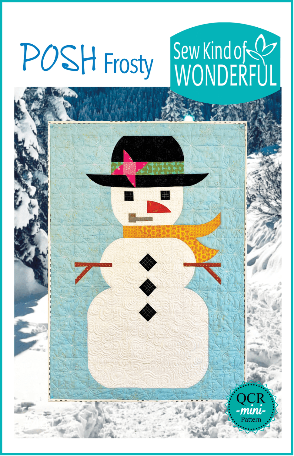 Posh Frosty Pattern - Nebraska Quilt Company - PUB09266