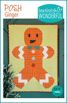 Posh Ginger Quilt Pattern - Nebraska Quilt Company - PUB2502281