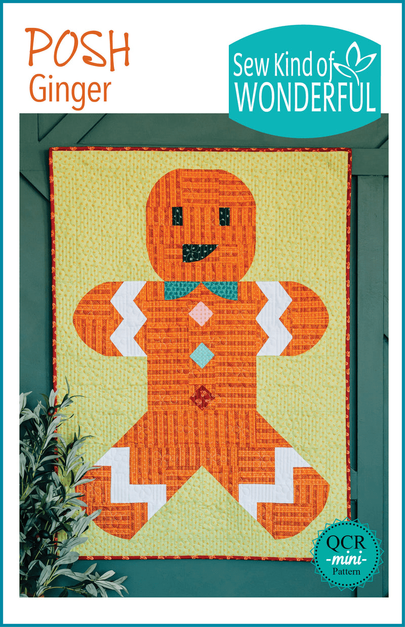 Posh Ginger Quilt Pattern - Nebraska Quilt Company - PUB2502281