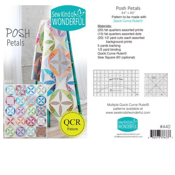 Posh Petals Pattern - Nebraska Quilt Company - PUB261389