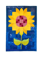 Posh Sunflower Quilt Pattern - Nebraska Quilt Company - PUB08160