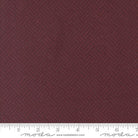 Prairie Gatherings Flannels Basket Weave Blenders Merlot Red - 49312 19F - Moda Fabrics - Nebraska Quilt Company - F250073