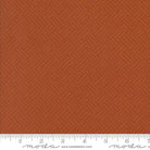 Prairie Gatherings Flannels Basket Weave Blenders Rust Orange - 49312 21F - Moda Fabrics - Nebraska Quilt Company - F250075