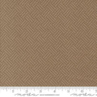 Prairie Gatherings Flannels Basket Weave Blenders Teak Brown - 49312 14F - Moda Fabrics - Nebraska Quilt Company - F250070