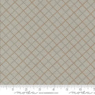 Prairie Gatherings Flannels Stitched Grid Blenders Feather Gray - 49315 12F - Moda Fabrics - Nebraska Quilt Company - F250083