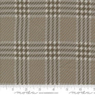Prairie Gatherings FlannelsWindow Pane Plaid Etching Brown - 49313 13F - Moda Fabrics - Nebraska Quilt Company - Prairie Gatherings FlannelsWindow Pane Plaid Etching Brown - 49313 13F - Moda Fabrics