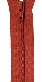 Pumpkin 14" Zipper - Nebraska Quilt Company - N14656