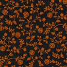 Pumpkin Grove Pumpkin Vines Black and Orange - MAS11184 - JO - Maywood Studio - Nebraska Quilt Company - F261209
