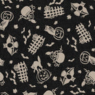 Pumpkin Grove Spooky Pumpkins Fences Black and Tan - MAS11181 - JT - Maywood Studio - Nebraska Quilt Company - F261228