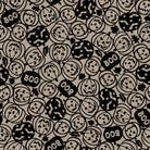 Pumpkin Grove Spooky Pumpkins Tan and Black - MAS11182 - TJ - Maywood Studio - Nebraska Quilt Company - F261222