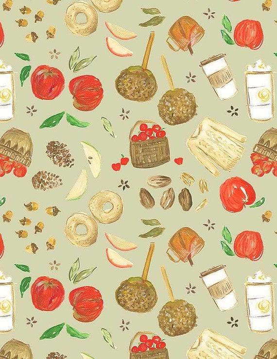 Pumpkin Spice Apple Picking Foam - STELLA DCWR2178 - Dear Stella - Nebraska Quilt Company - F2400552