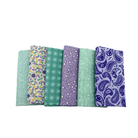 Purple and Teal Half Yard Bundle Multi 6 Pieces - Nebraska Quilt Company - PC261343
