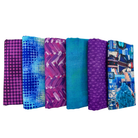 Purple Blue and Pink Half Yard Half Yard Bundle Multi 6 Pieces - Nebraska Quilt Company - PC260756