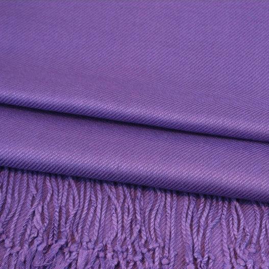 Purple Pashmina Scarf - Nebraska Quilt Company - N2501548