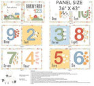 Quack Quack Moo Book Panel 36" x 43" - Nebraska Quilt Company - PAN2402073
