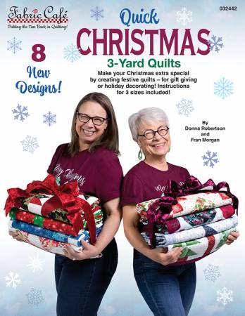 Quick Christmas 3 Yard Quilts Book - Nebraska Quilt Company - PUB2402059