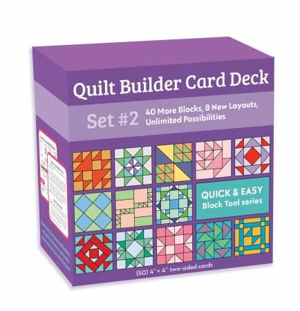 Quilt Builder Card Deck 2 20491 - Nebraska Quilt Company - PUB15612
