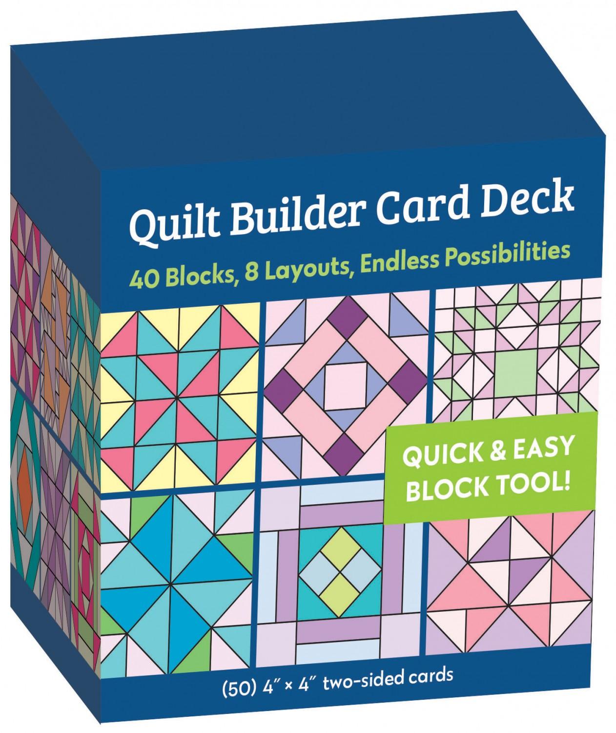 Quilt Builder Card Deck - Nebraska Quilt Company - PUB15536