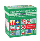 Quilt Builder Card Deck Christmas Set - Nebraska Quilt Company - PUB2501934