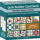 Quilt Builder Card Deck Set Kim Diehl Special Edition - Nebraska Quilt Company - PUB260321
