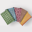 Quilt Jazz Pencil Pouches Set of 5 - Nebraska Quilt Company - N260343