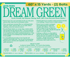 Quilters Dream Green Select Batting Throw Bolt (2) 60" x 15 Yards - Nebraska Quilt Company - BC2GBLT60