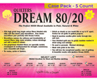 Quilters Dream Natural 80/20 Select Batting King Case 5 Pieces - Nebraska Quilt Company - BC5ENK