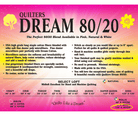 Quilters Dream Natural 80/20 Select Batting King Roll 120" x 30 Yards - Nebraska Quilt Company - BRENKR