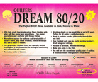 Quilters Dream Natural 80/20 Select Batting Throw Roll 60" x 30 Yards - Nebraska Quilt Company - BRENSR