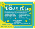 Quilters Dream Poly Request Batting Queen Roll 93" x 30 Yards - Nebraska Quilt Company - BRP3QR