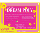 Quilters Dream Poly Select Batting Queen Roll 93" x 30 Yards - Nebraska Quilt Company - BRP4QR