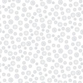 Quilter's Flour VI Dots on Dots White on White - 1686 - 01W - Henry Glass & Co. - Nebraska Quilt Company - F260443