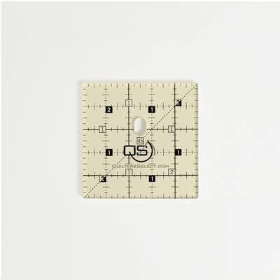Quilter's Select Ruler 2.5" x 2.5" - Nebraska Quilt Company - NQS-RUL2.5
