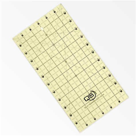 Quilter's Select Ruler 6" x 12" - Nebraska Quilt Company - NQS-RUL6X12