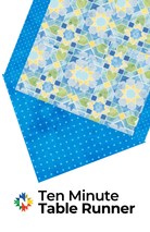 Quilty Dots Ten Minute Table Runner Kit - Nebraska Quilt Company - K260029