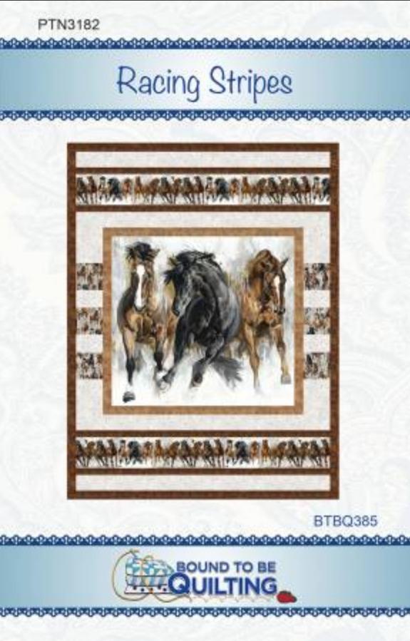 Racing Stripes Pattern - Nebraska Quilt Company - PUB04187
